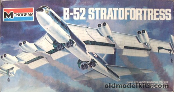 Monogram 1/72 Boeing B-52D Stratrofortress, 8292 plastic model kit